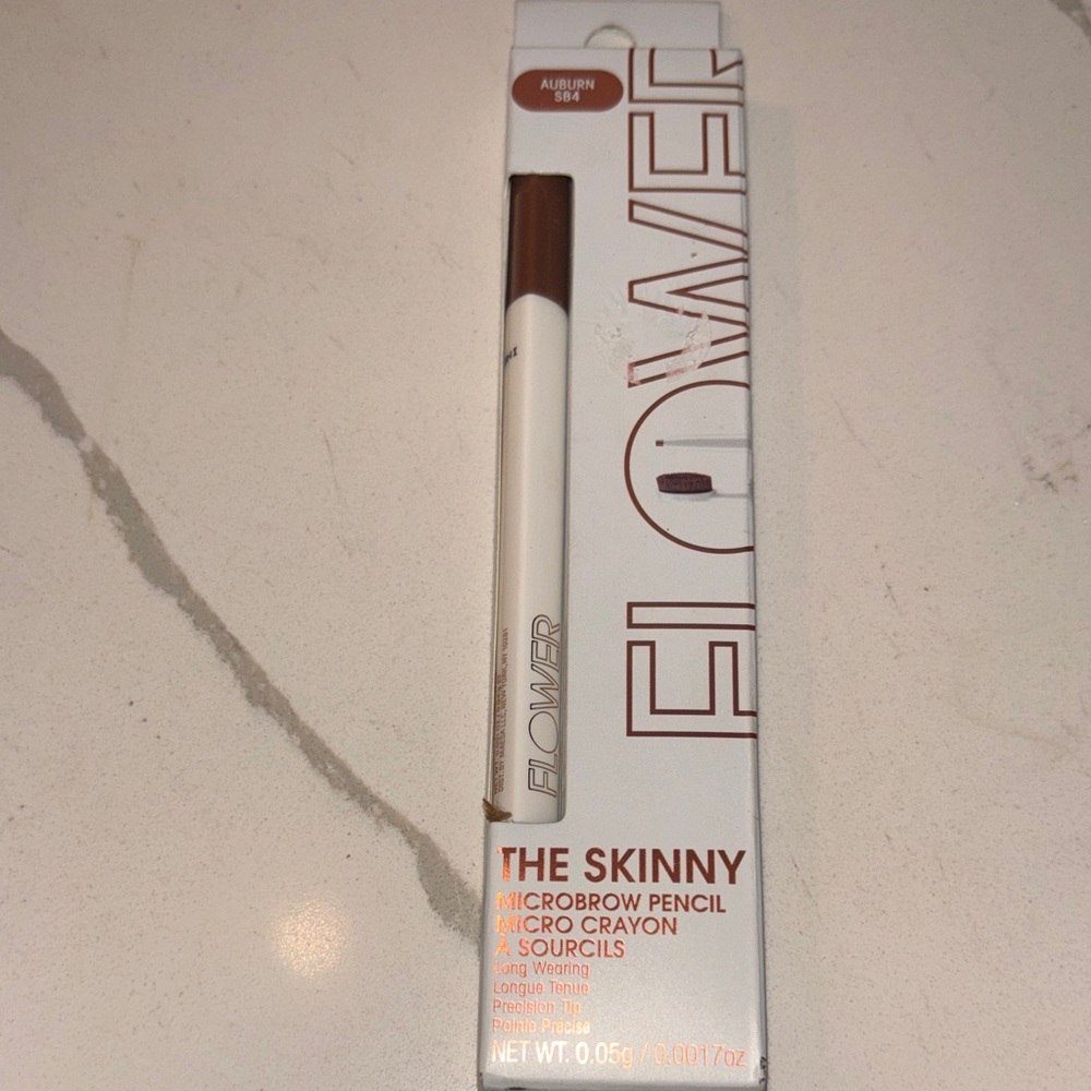 FLOWER The Skinny Microbrow Pencil - Auburn